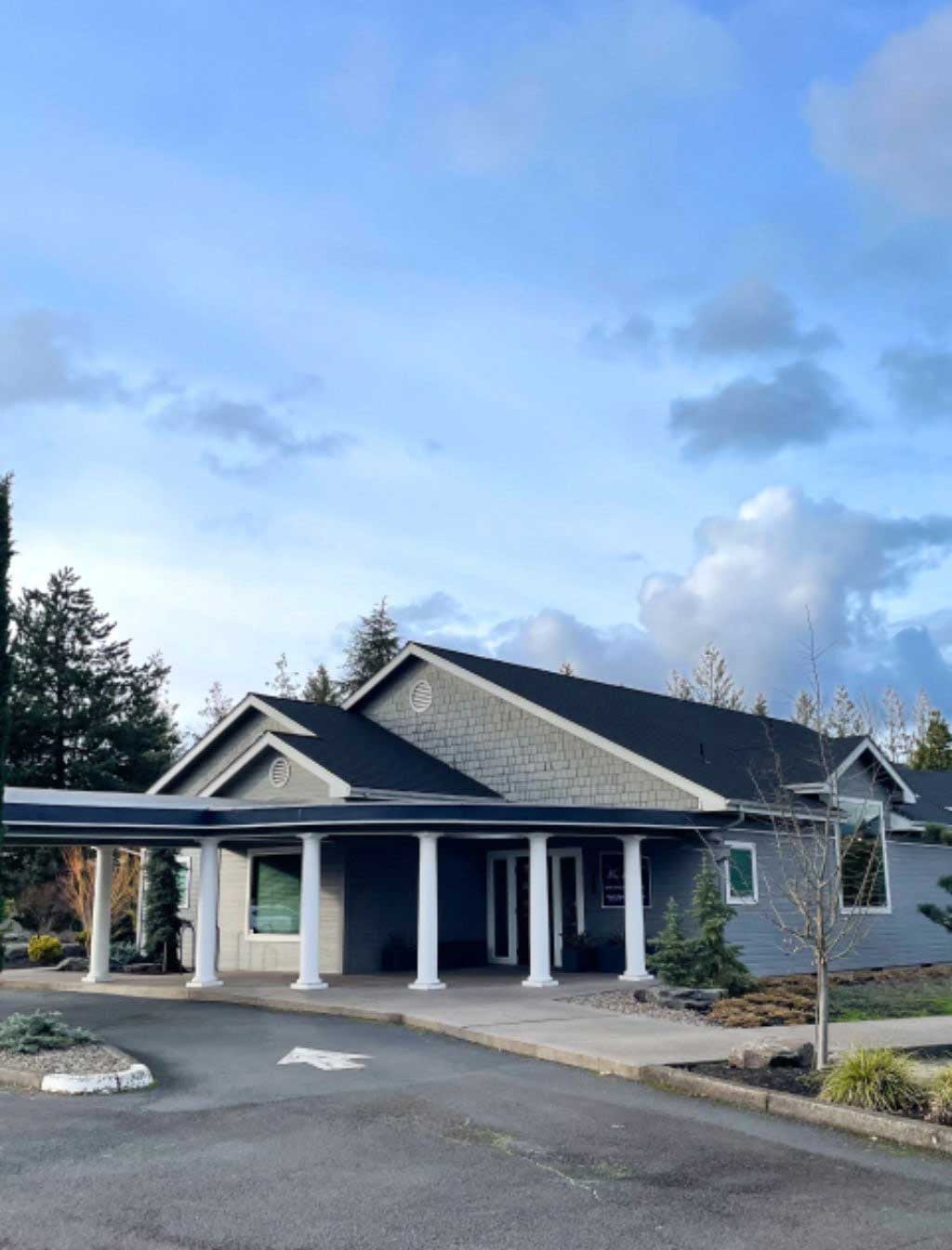 Outside view of the office